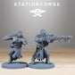 Product photo 28mm tabletop minis Stationforge: Corrupted Guard