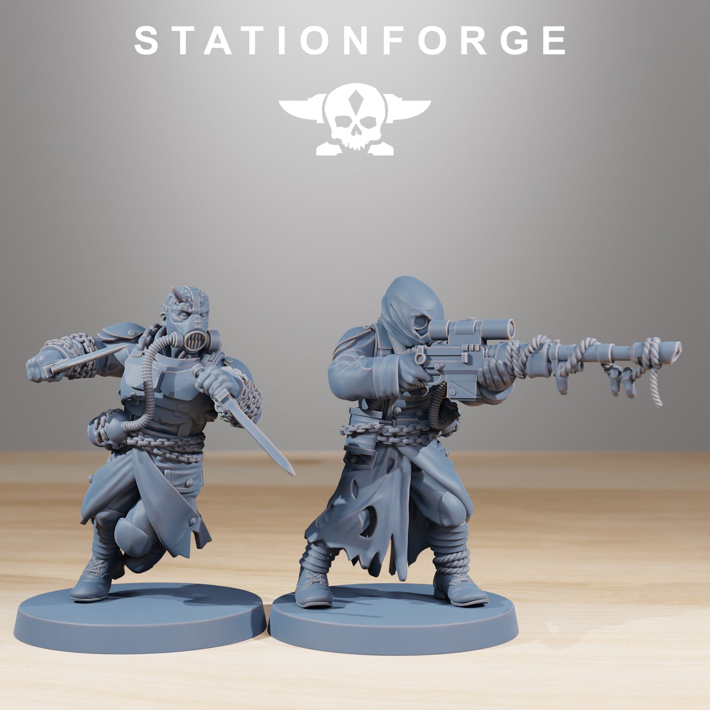 Product photo 28mm tabletop minis Stationforge: Corrupted Guard