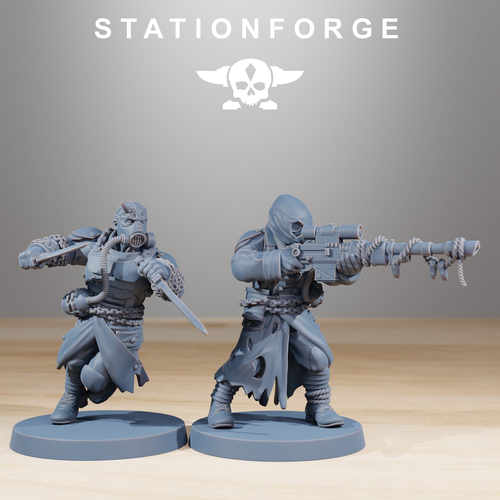 Product photo 28mm tabletop minis Stationforge: Corrupted Guard