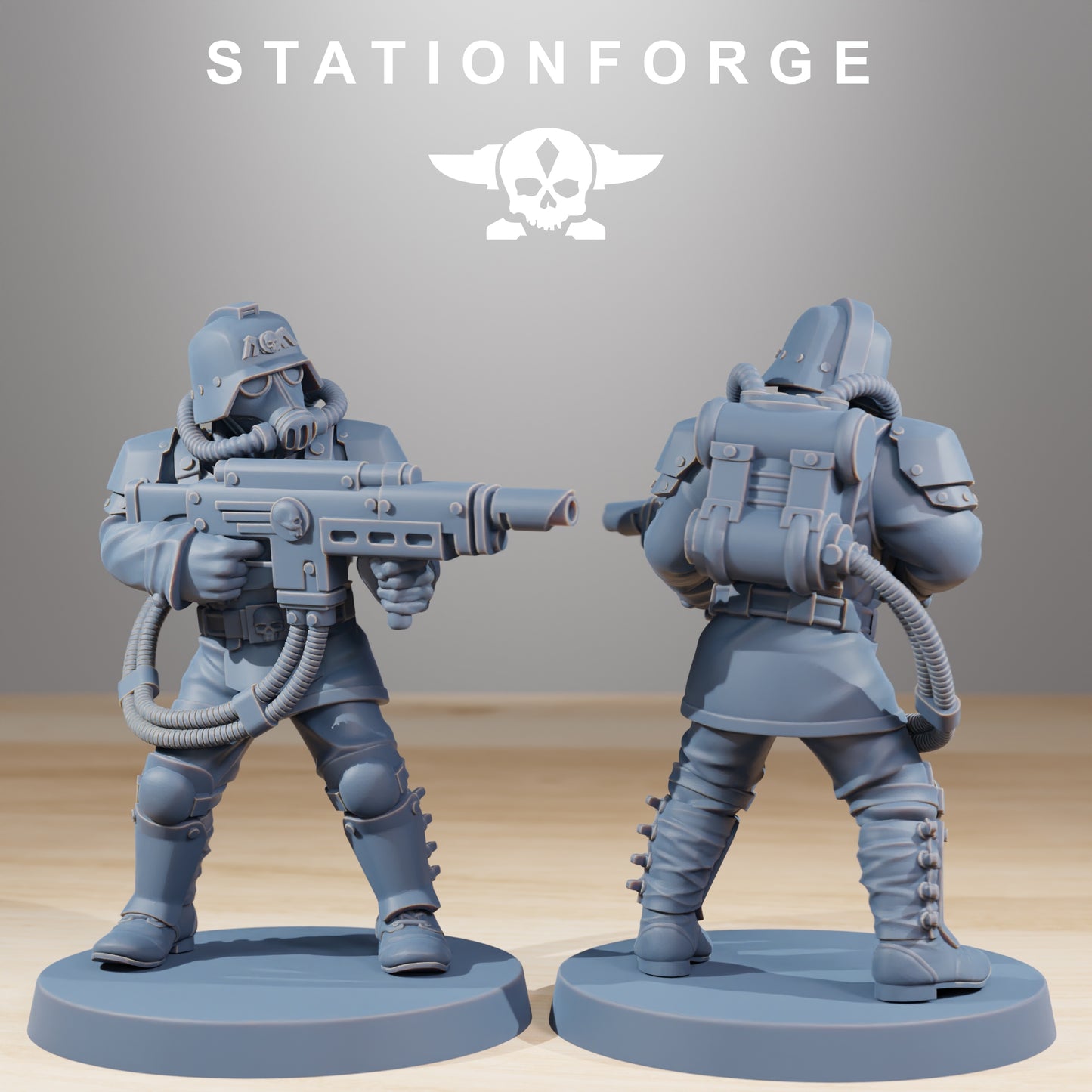 Produktfoto 28mm Tabletop Minis Stationforge: Commandos