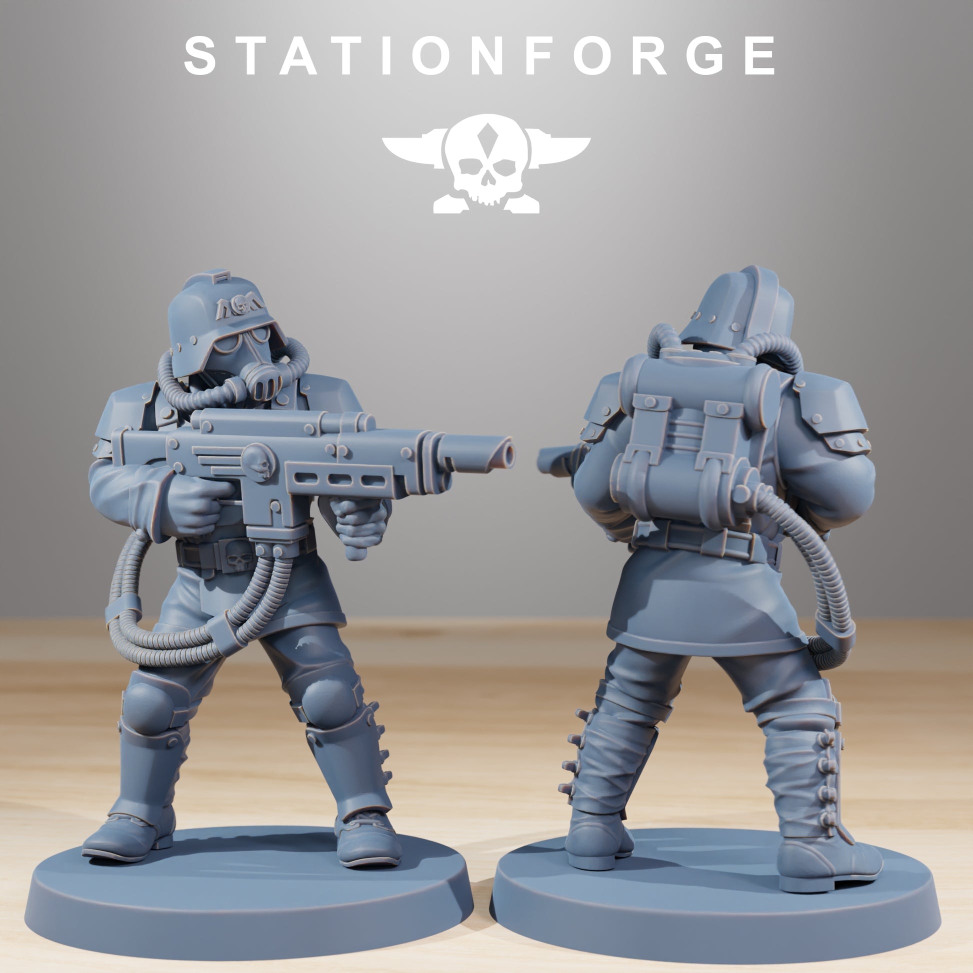 Produktfoto 28mm Tabletop Minis Stationforge: Commandos