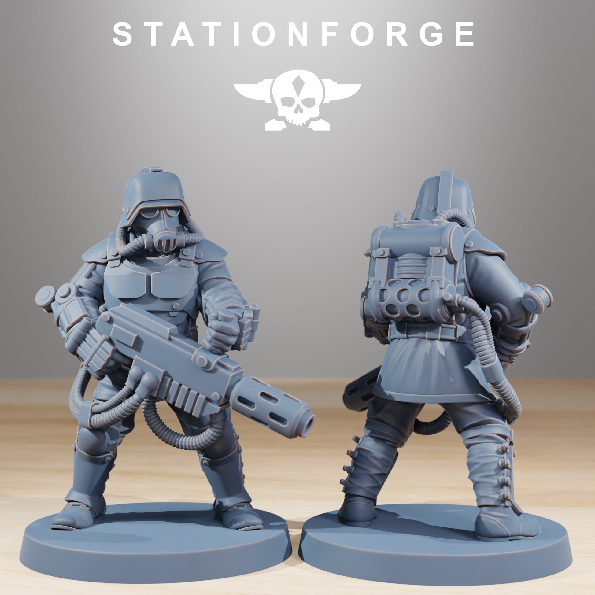 Produktfoto 28mm Tabletop Minis Stationforge: Commandos