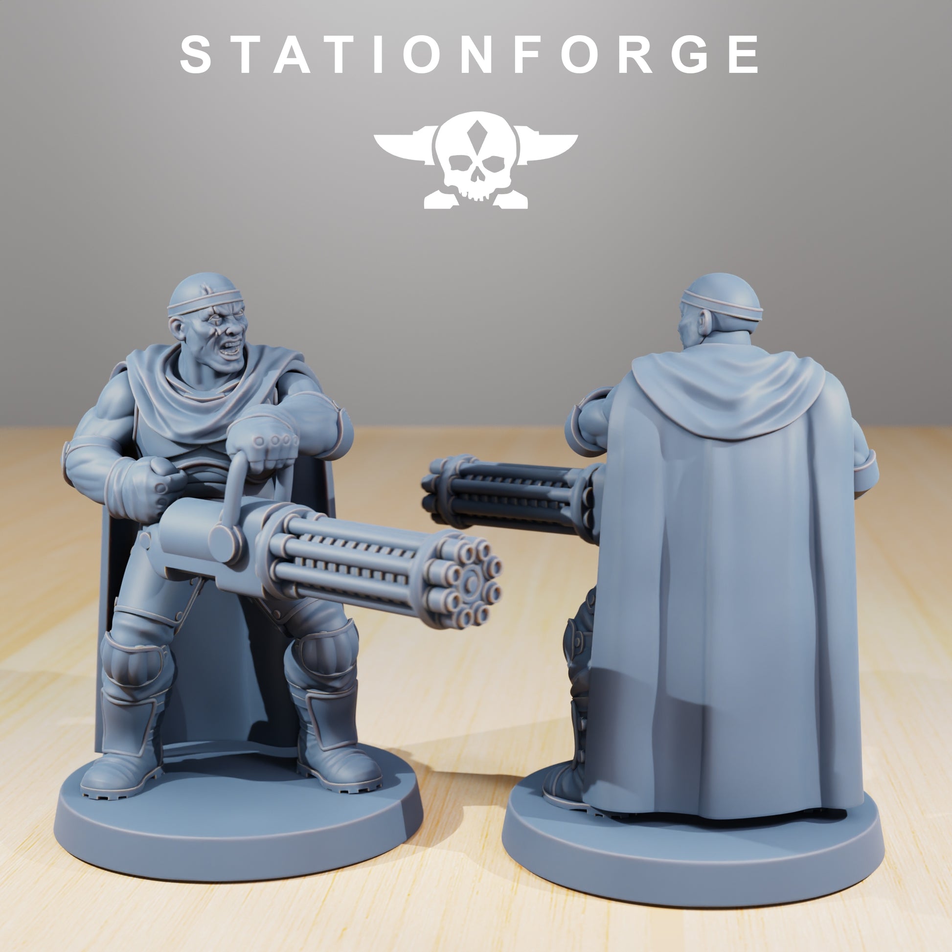 Produktfoto 28mm Tabletop Minis Stationforge: Orkaz Hunters