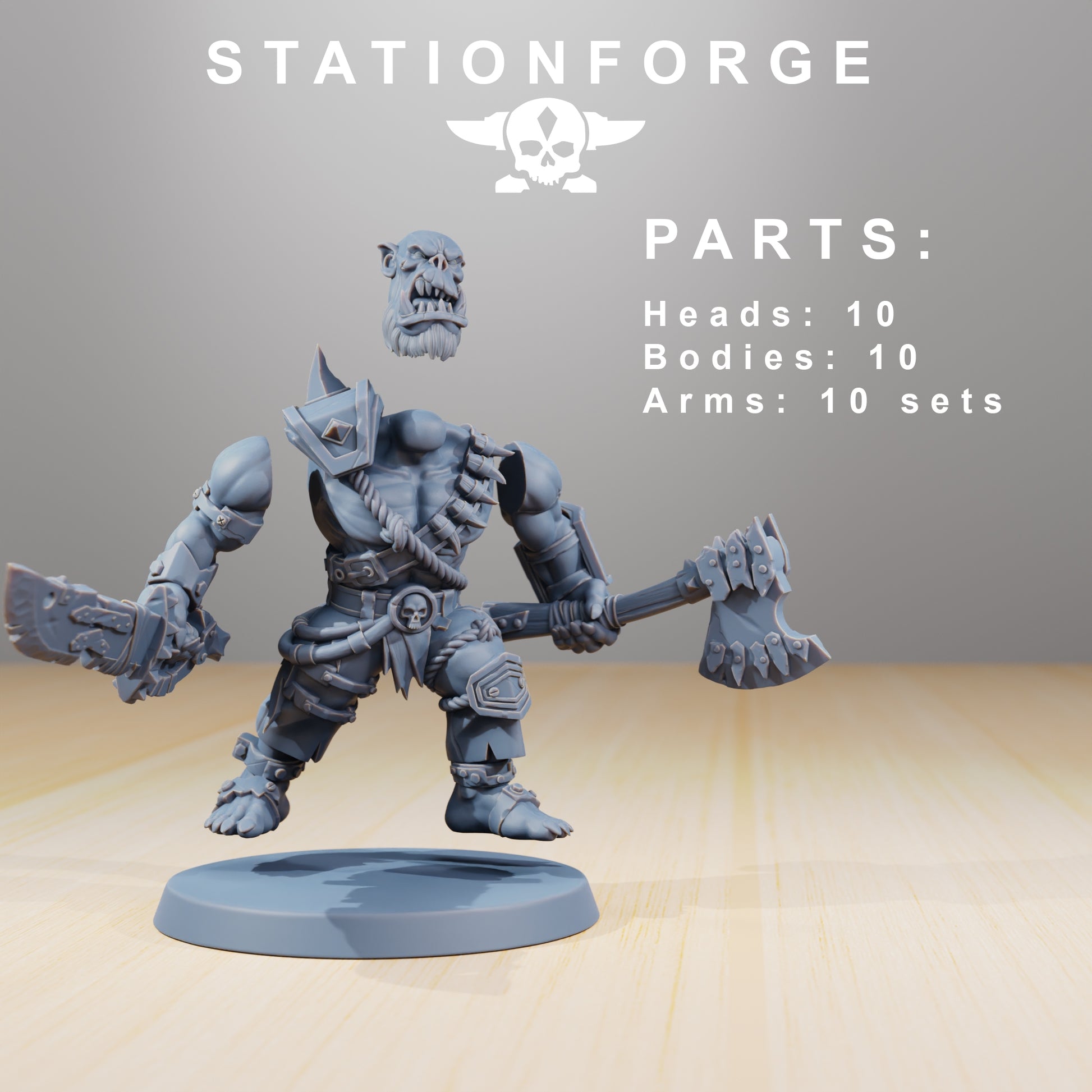 Product photo 28mm tabletop minis Stationforge: Strappaz