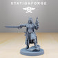 Produktfoto 28mm Tabletop Minis Stationforge: Comrades at Campfire