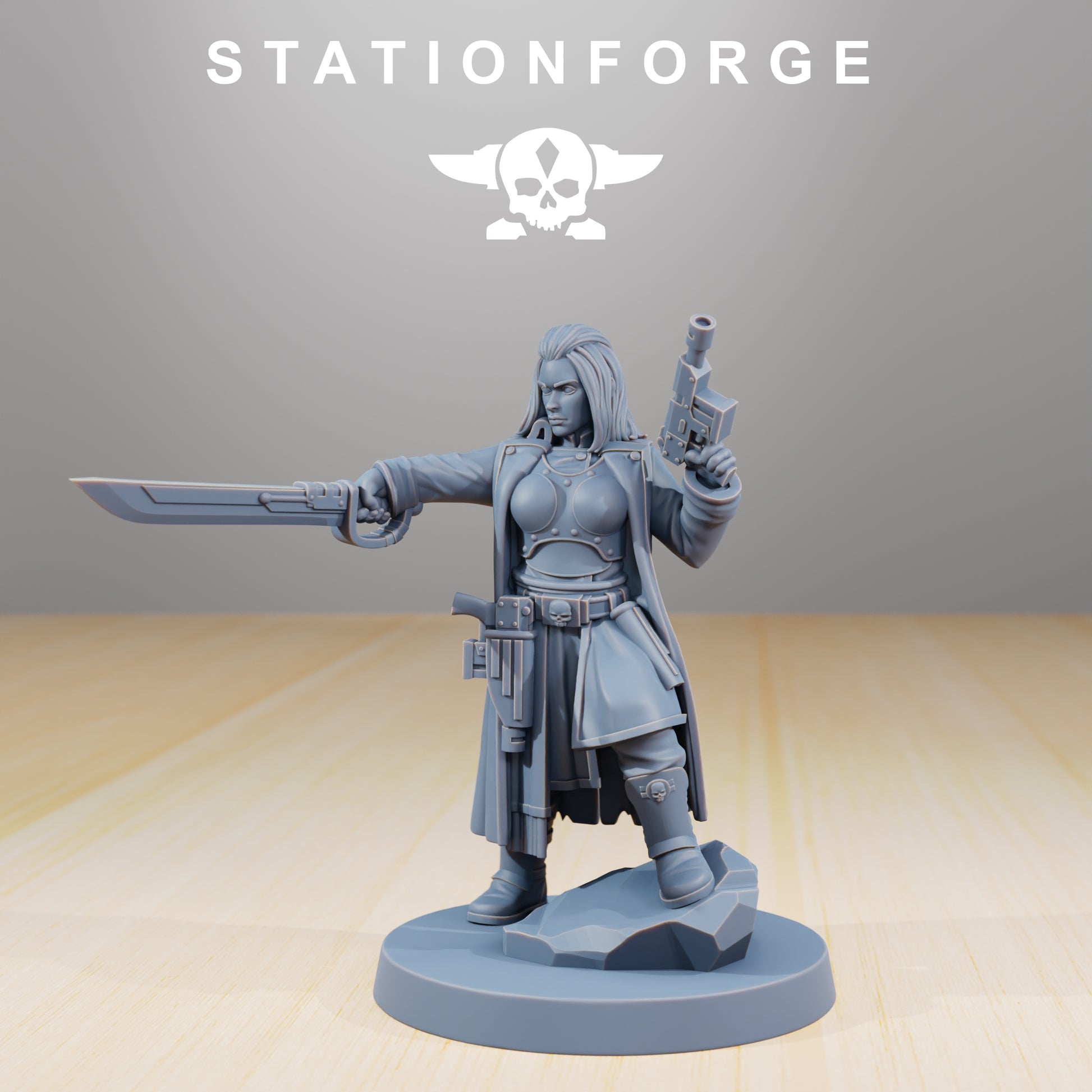 Produktfoto 28mm Tabletop Minis Stationforge: Comrades at Campfire