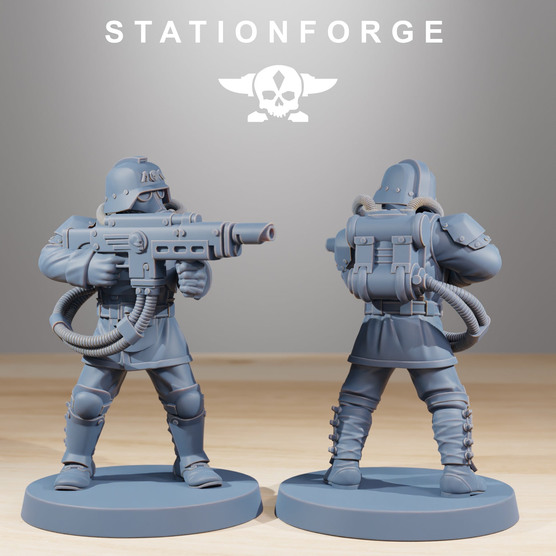 Produktfoto 28mm Tabletop Minis Stationforge: Commandos