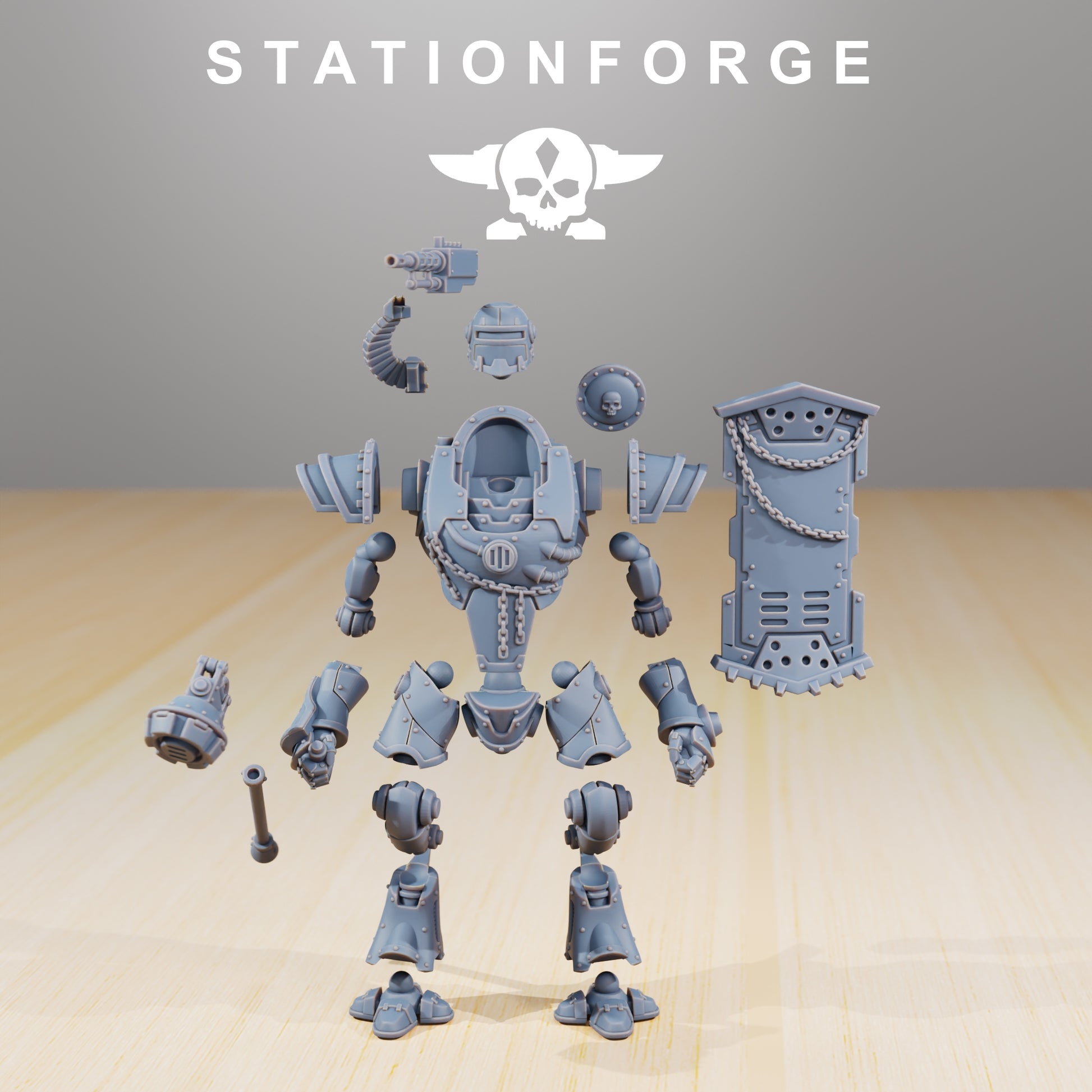 Product photo 28mm tabletop minis Stationforge: Exutars