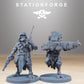 Product photo 28mm tabletop minis Stationforge: Rangers Builder Kit