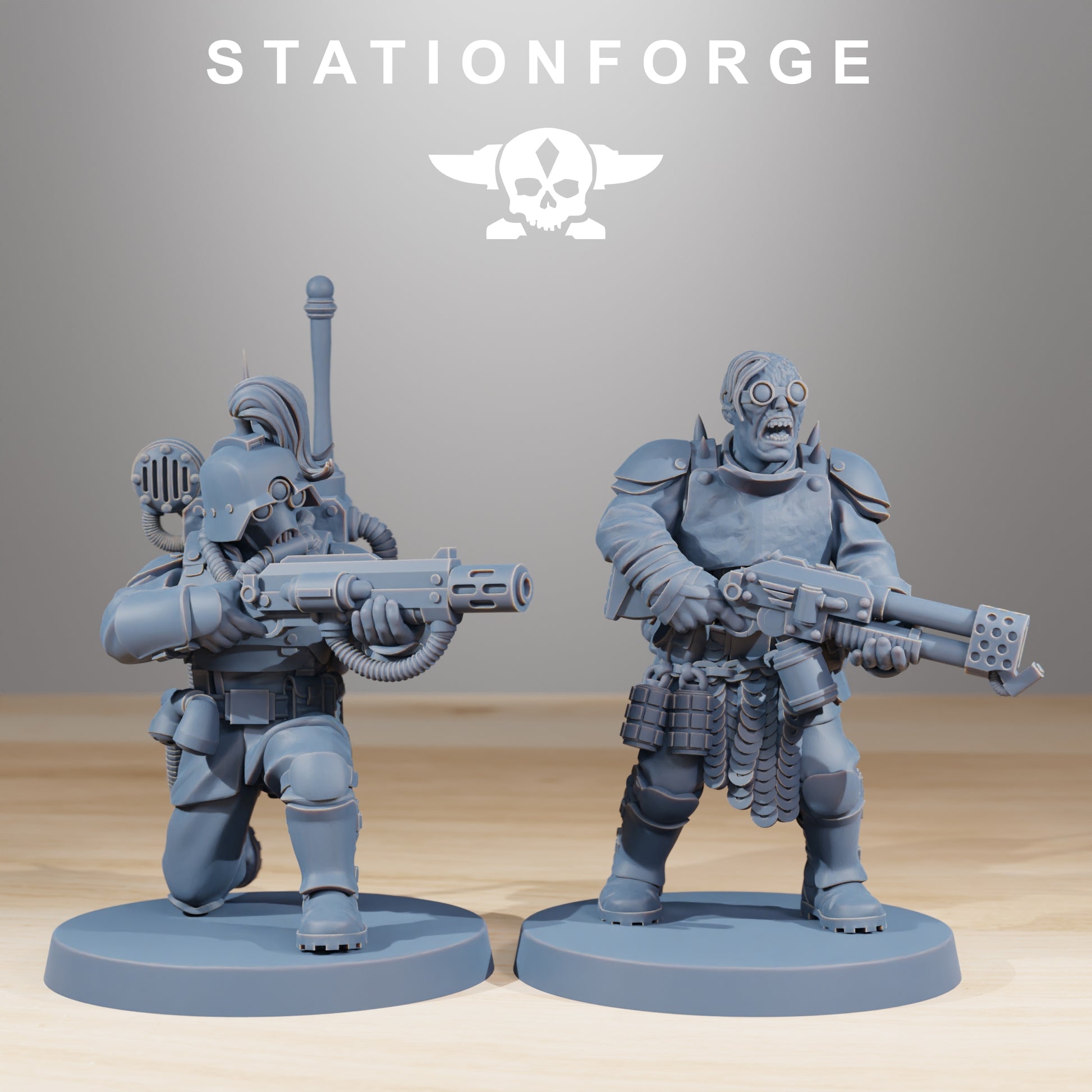 Product photo 28mm tabletop minis Stationforge: Corrupted Guard The Forsaken