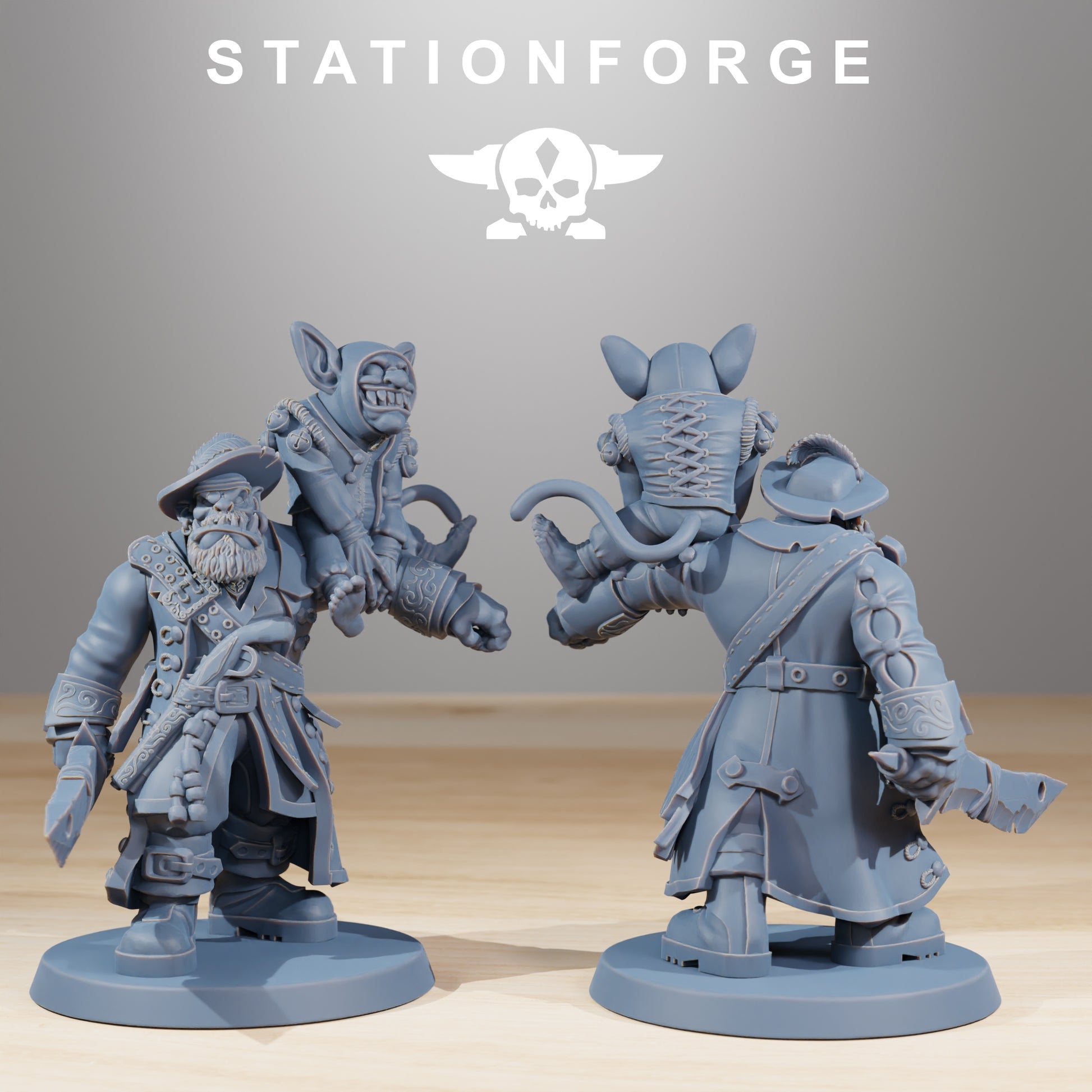 Product photo 28mm tabletop minis Stationforge: Gobs Pirates