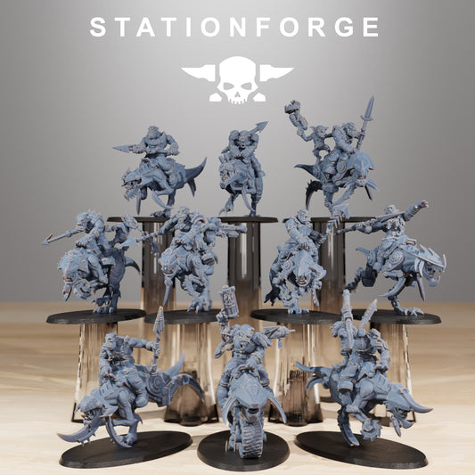 Produktfoto 28mm Tabletop Minis Stationforge: Beast Riders