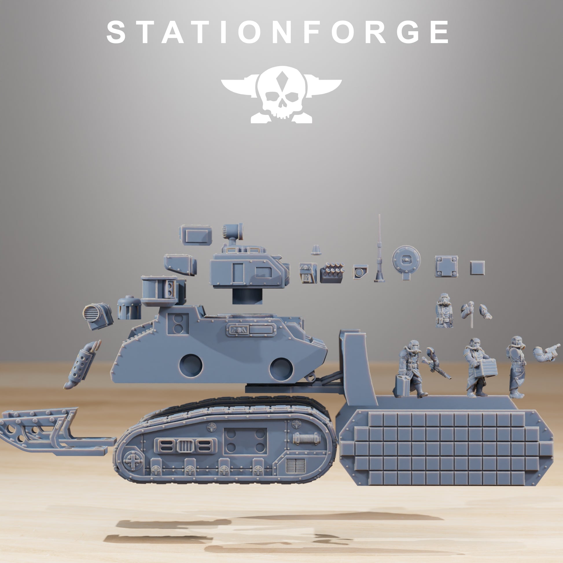 Product photo 28mm tabletop minis Stationforge: Light Tank