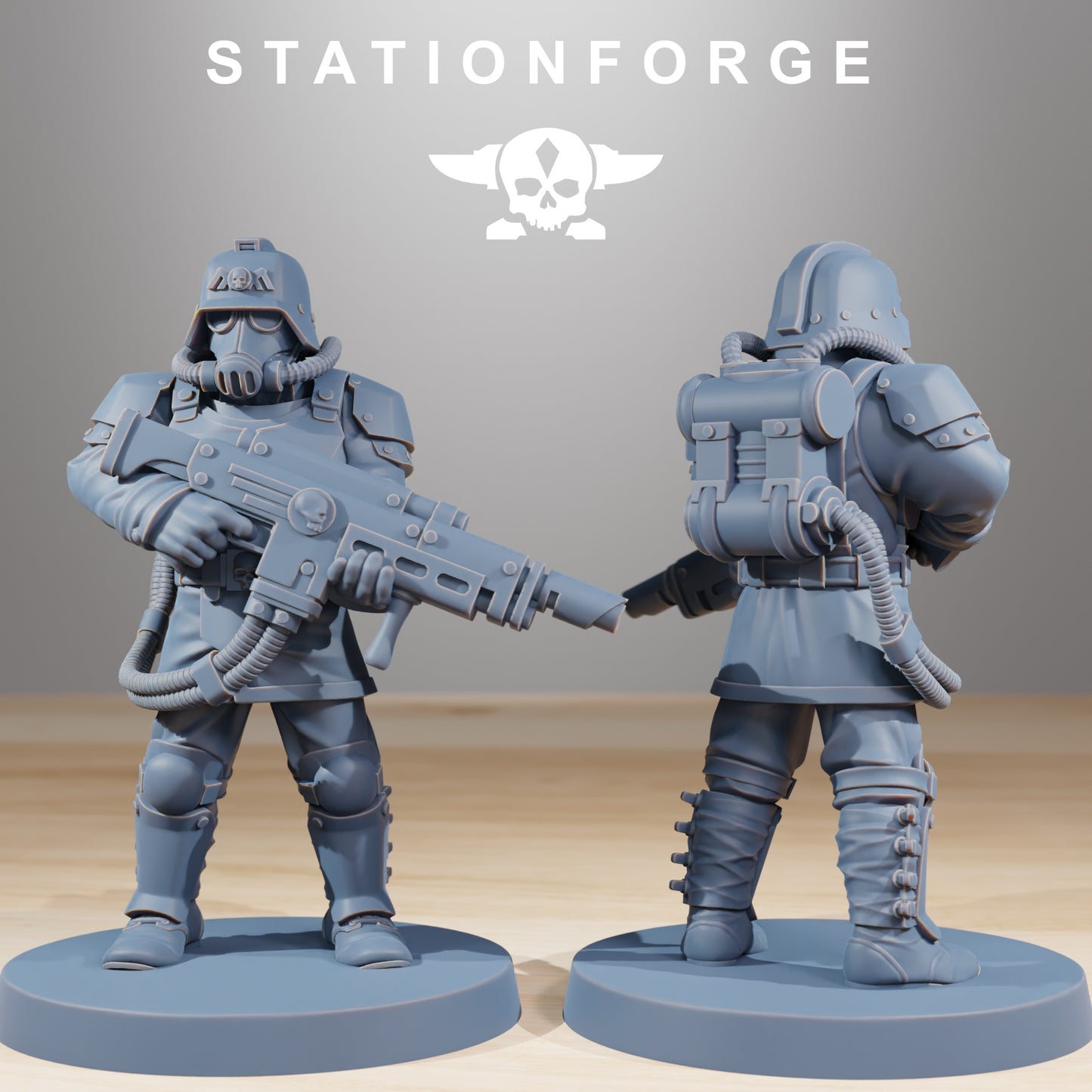 Produktfoto 28mm Tabletop Minis Stationforge: Commandos