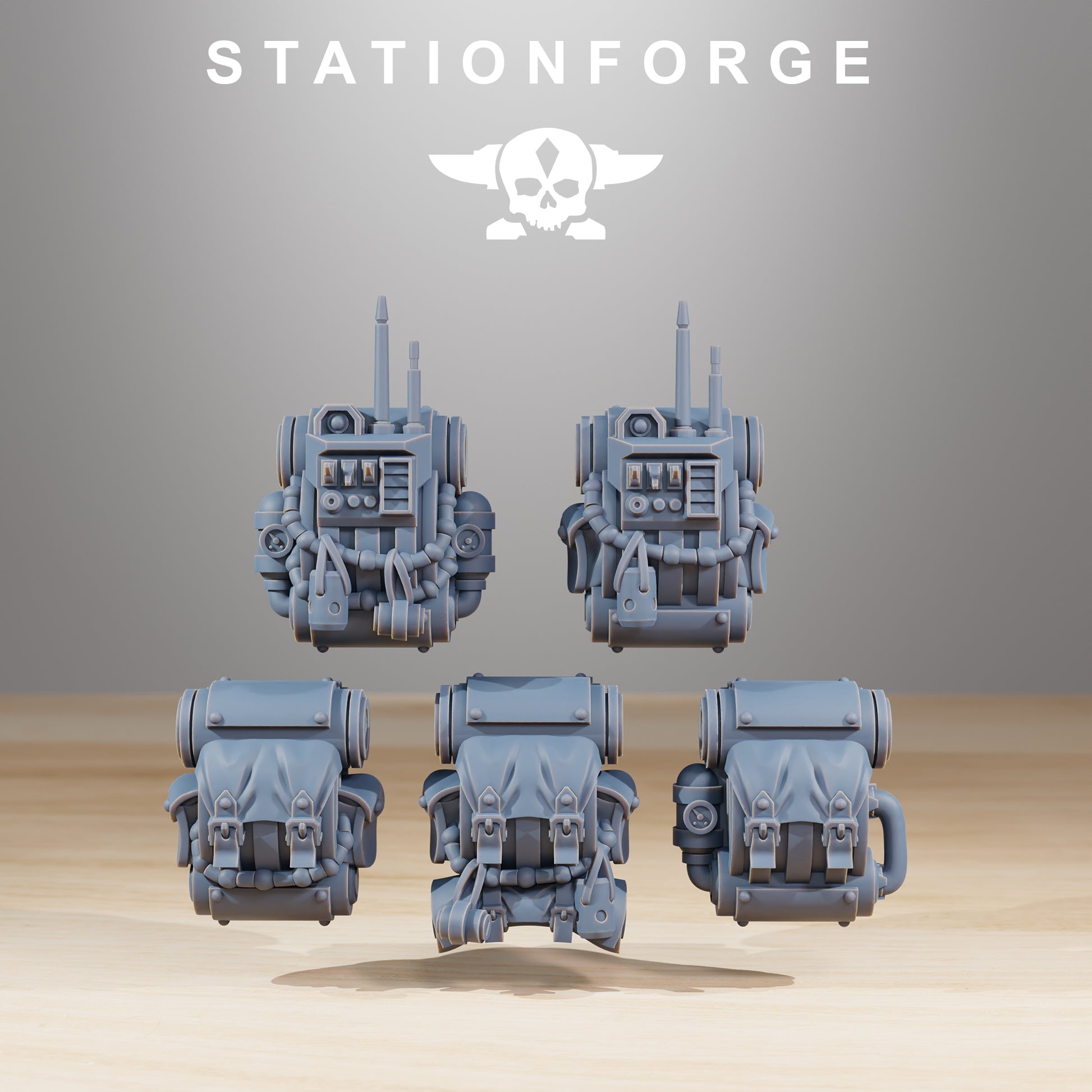 Product photo 28mm tabletop minis Stationforge: Rangers Builder Kit