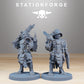Product photo 28mm tabletop minis Stationforge: Frontliners Infantry