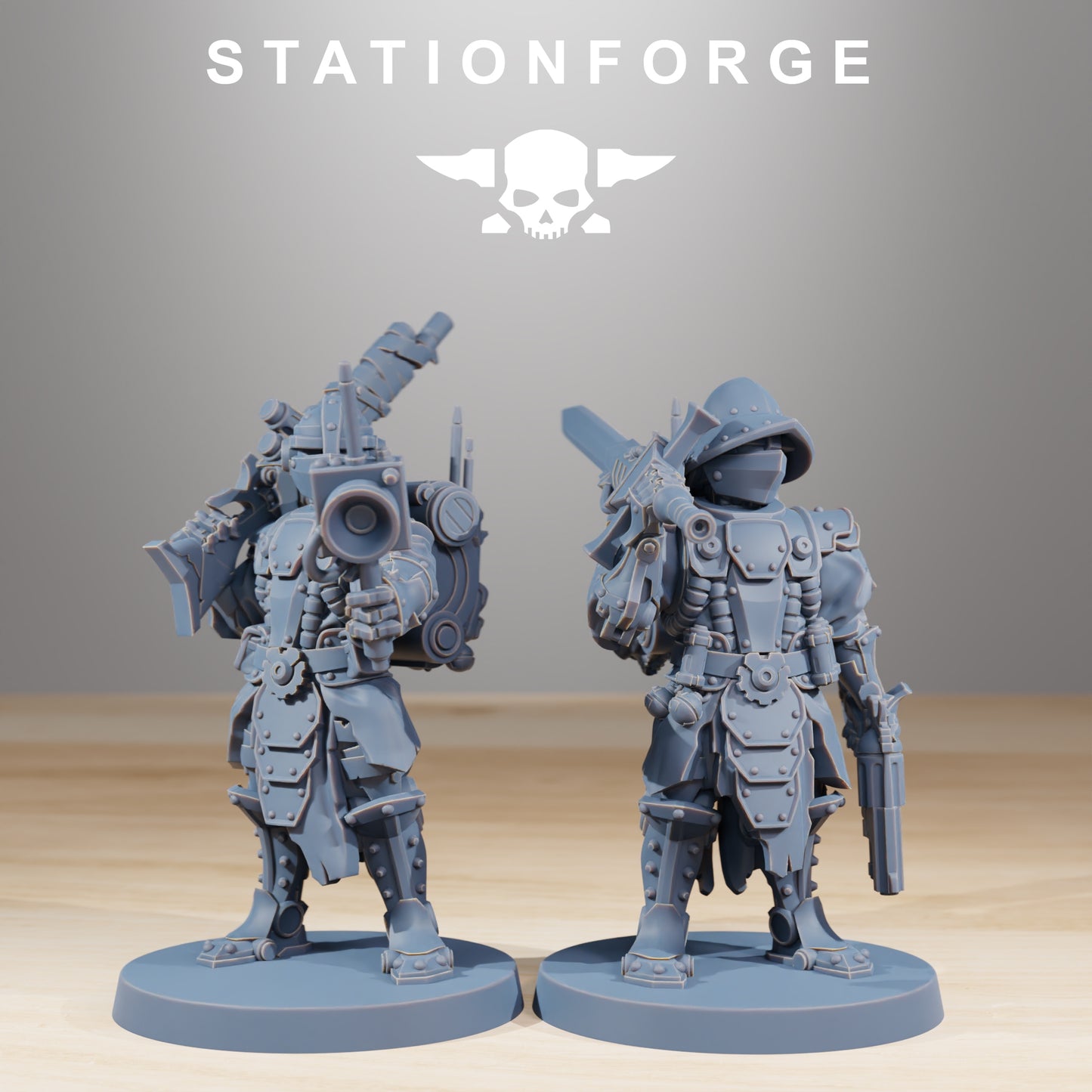 Product photo 28mm tabletop minis Stationforge: Frontliners Infantry