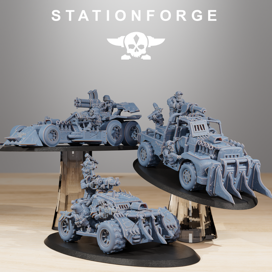 Produktfoto 28mm Tabletop Minis Stationforge: Speedsters