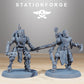 Product photo 28mm tabletop minis Stationforge: Junkbots