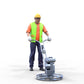 Product photo diorama and model building miniature figure: Construction Worker 4