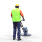 Product photo diorama and model building miniature figure: Construction Worker 4