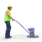 Product photo diorama and model building miniature figure: Construction Worker 4