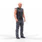 Product photo diorama and model building miniature figure: Racer 2