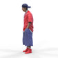 Product photo diorama and model building miniature figure: Homie | Gangster | Hip Hopper 1