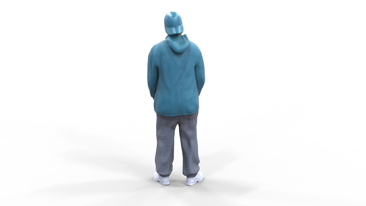 Produktfoto Diorama und Modellbau Miniatur Figur: Homie | Gangster | Hip Hopper 2