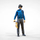 Product photo diorama and model building miniature figure: Track Marshal Set, 6 figures