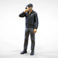 Product photo diorama and model building miniature figure: Track Marshal Set, 6 figures