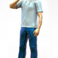Product photo diorama and model building miniature figure: Track Marshal Set, 6 figures