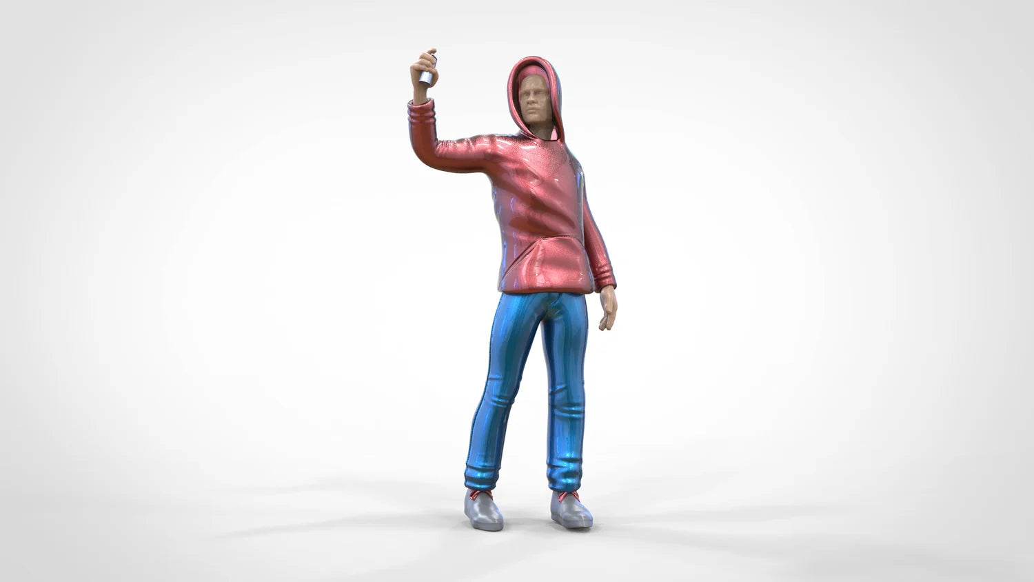 Produktfoto Diorama und Modellbau Miniatur Figur: Sprayer Gang Set, 6 Figuren