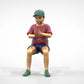 Product photo diorama and model building miniature figure: Audience Set 4, 10 figures