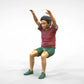 Product photo diorama and model building miniature figure: Audience Set 4, 10 figures