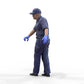 Product photo diorama and model building miniature figure: Medic 3