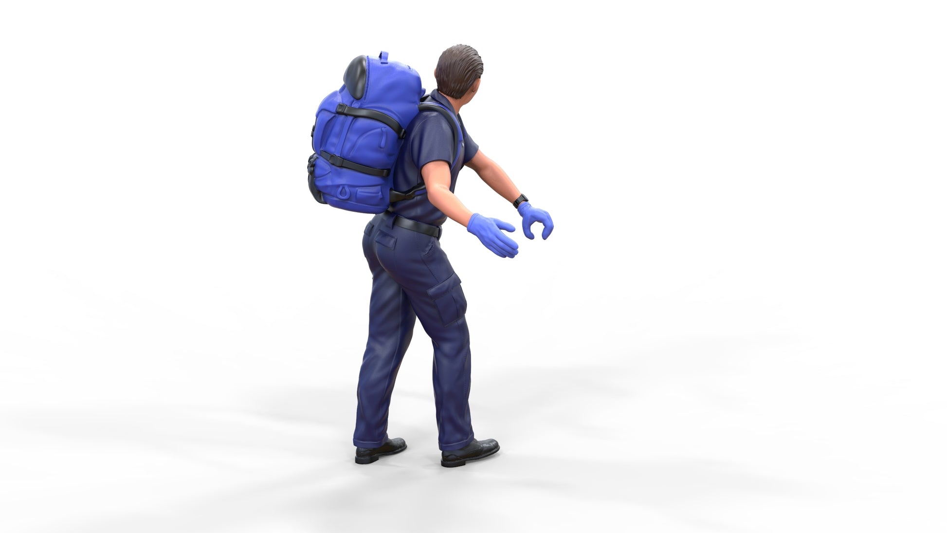Product photo diorama and model building miniature figure: Medic 4