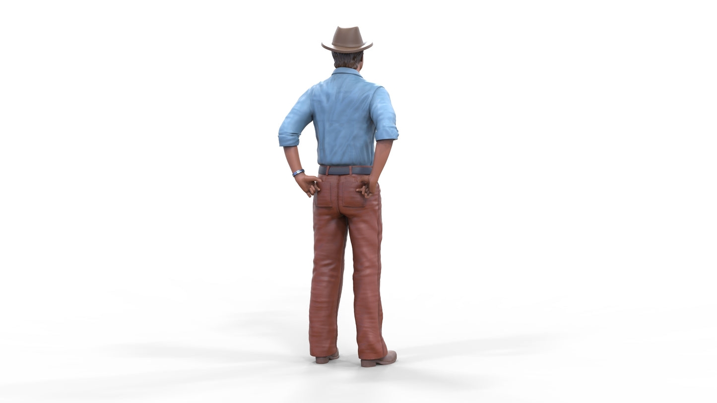 Product photo diorama and model building miniature figure: Thug | Rude Boy 1