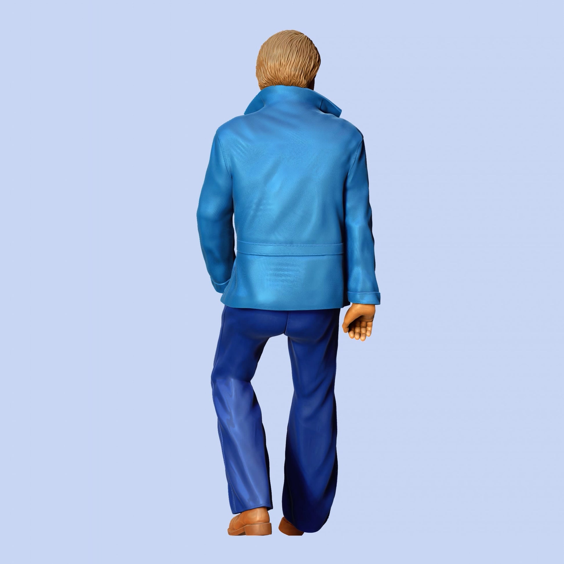 Product photo diorama and model building miniature figure: Detective 3