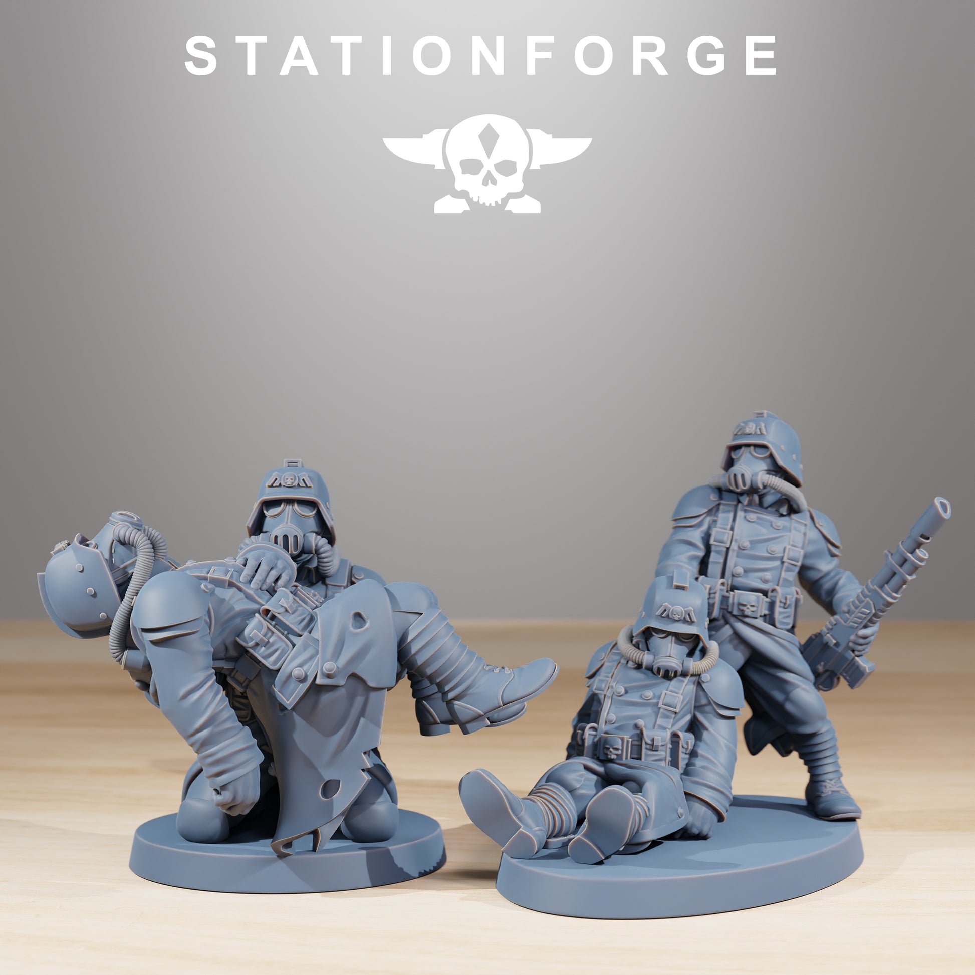 Product photo 28mm tabletop minis Stationforge: The Fallen