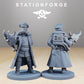 Produktfoto 28mm Tabletop Minis Stationforge: Comrades at Campfire