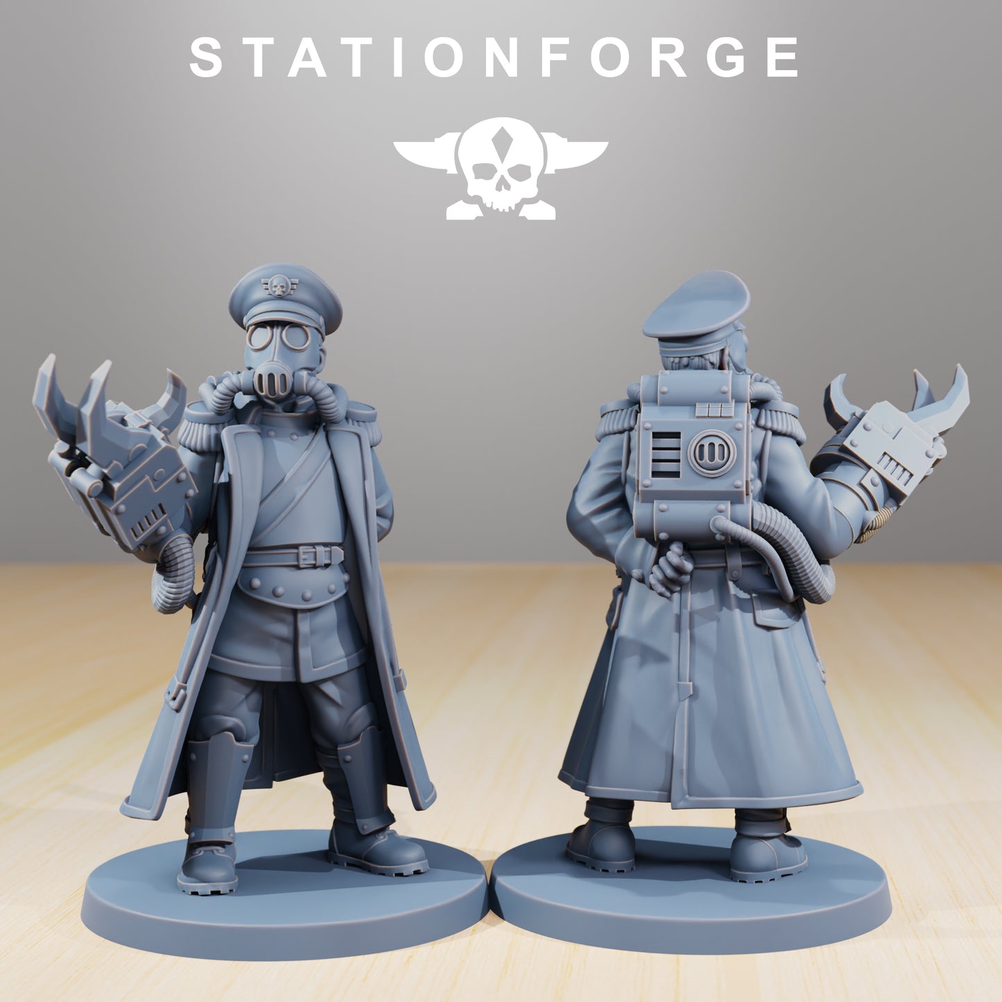 Produktfoto 28mm Tabletop Minis Stationforge: Comrades at Campfire