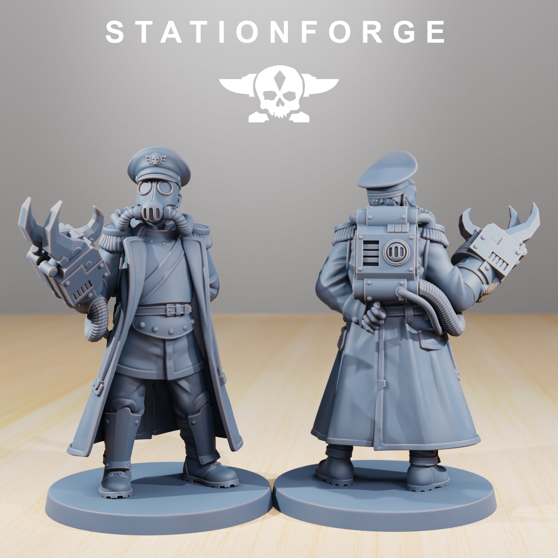 Produktfoto 28mm Tabletop Minis Stationforge: Comrades at Campfire