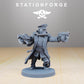 Produktfoto 28mm Tabletop Minis Stationforge: Comrades at Campfire