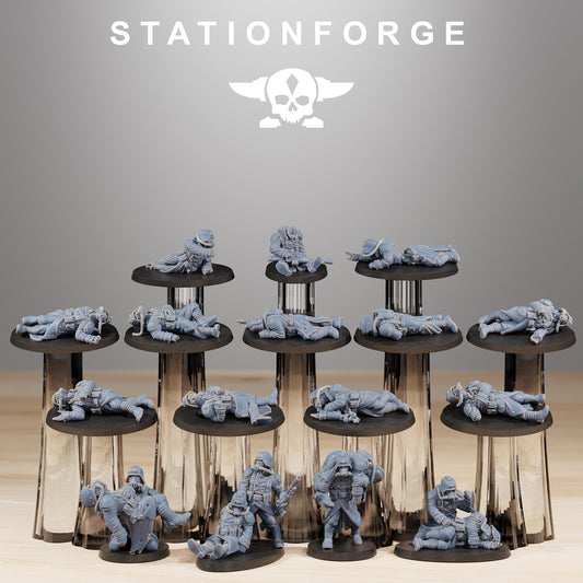 Produktfoto 28mm Tabletop Minis Stationforge: The Fallen