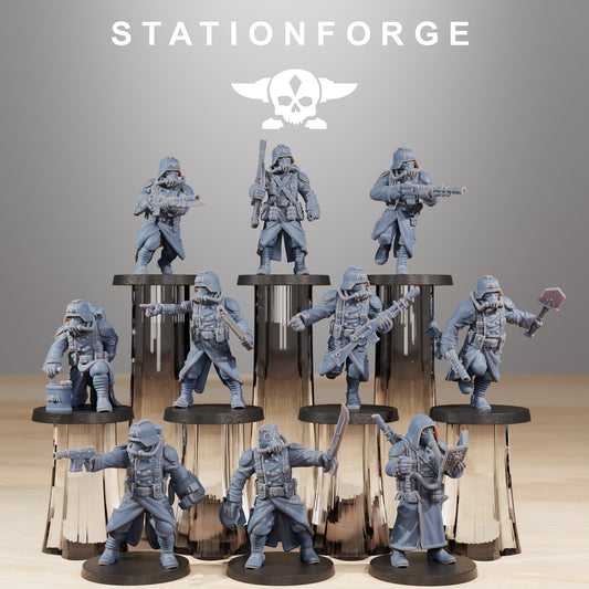 Produktfoto 28mm Tabletop Minis Stationforge: Acolytes
