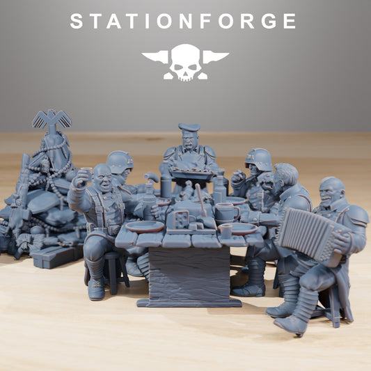 Produktfoto 28mm Tabletop Minis Stationforge: Holiday Feast