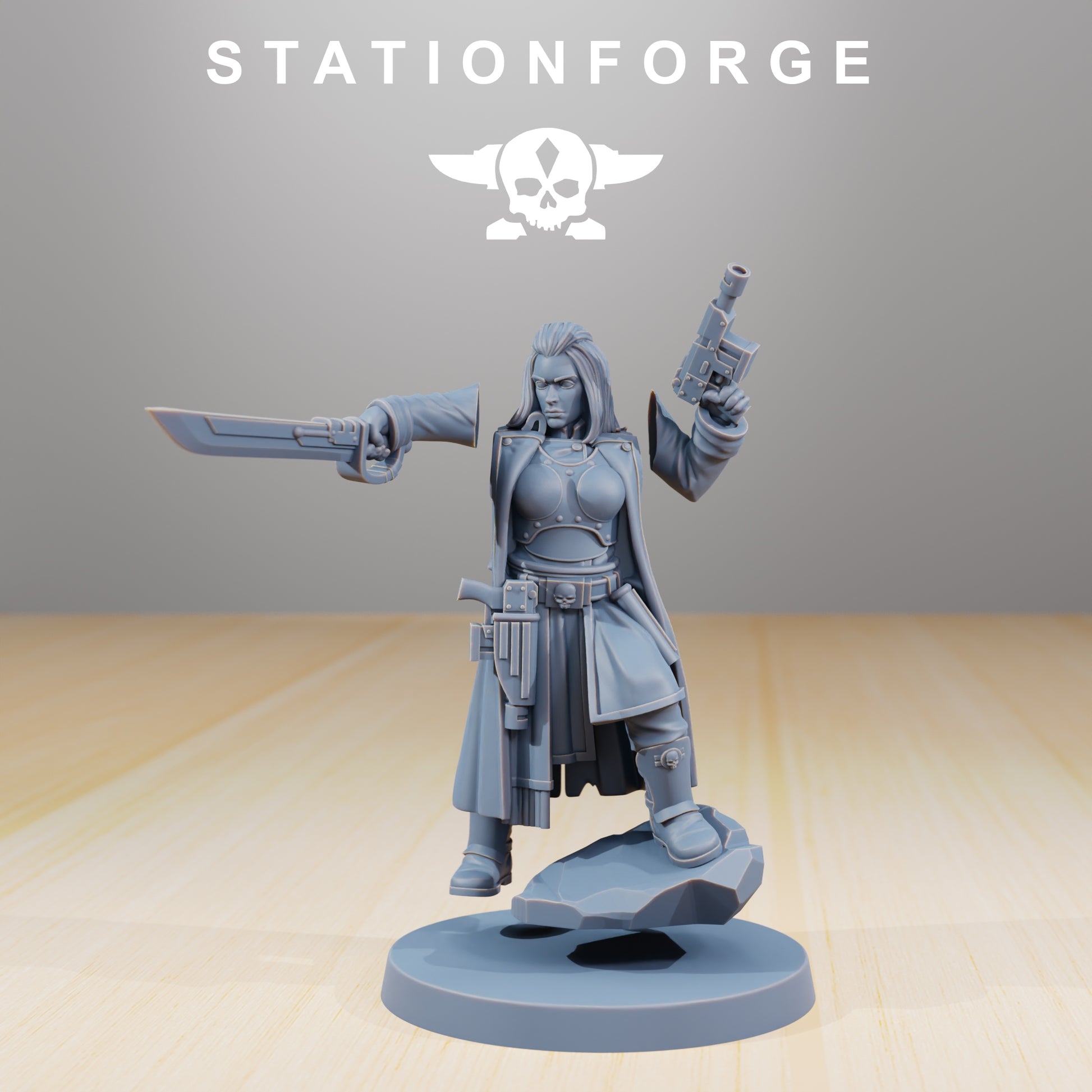Produktfoto 28mm Tabletop Minis Stationforge: Comrades at Campfire