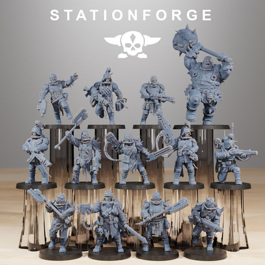Produktfoto 28mm Tabletop Minis Stationforge: Corrupted Guard The Forsaken