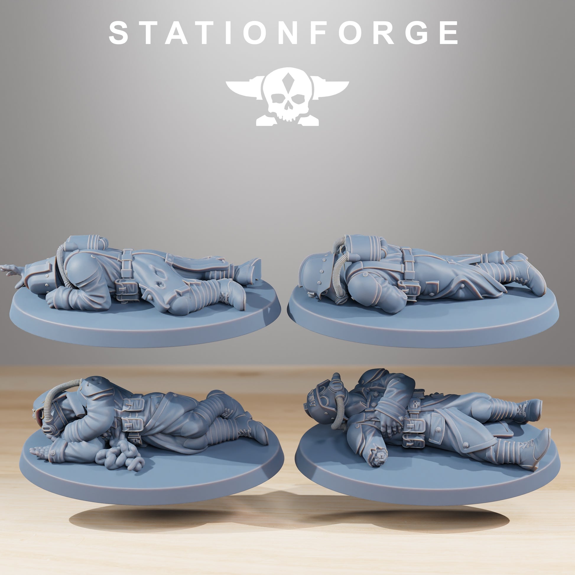 Product photo 28mm tabletop minis Stationforge: The Fallen
